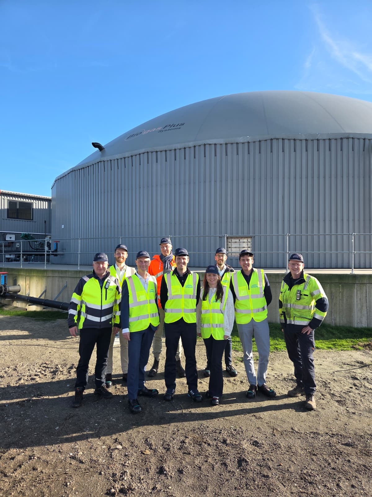 Geslaagd werkbezoek D66 aan groen gasproject